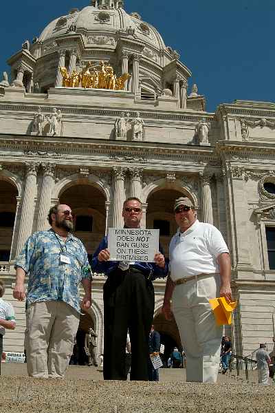 Organizers on Capitol steps